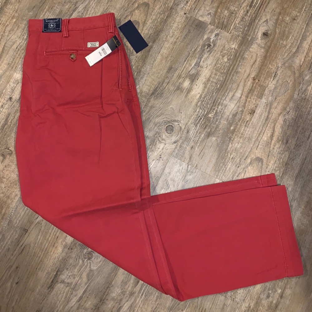 NWT! Polo Ralph Lauren Men’s Red Pants